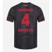 Tanie Strój piłkarski Bayer Leverkusen Jarell Quansah #4 Koszulka Podstawowej 2025-26 Krótkie Rękawy